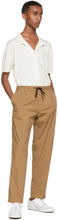 Boss Beige Parko Pleats Trousers