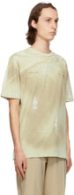 1017 ALYX 9SM Beige Printed Double Logo T-Shirt