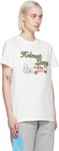 Helmut Lang Beige Saintwoods Edition HL Taxi T-Shirt