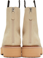 R13 Beige Single Stack Boots
