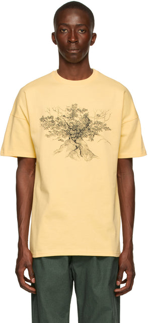 Labrum Beige 'The Cotton Tree' T-Shirt - Labrum beige 'The Cotton Tree' T-shirt - Labrum Beige 'Cotton Tree'T 셔츠