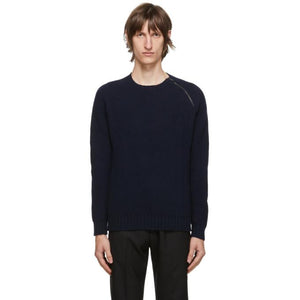 Belstaff Navy Fishermans Sweater