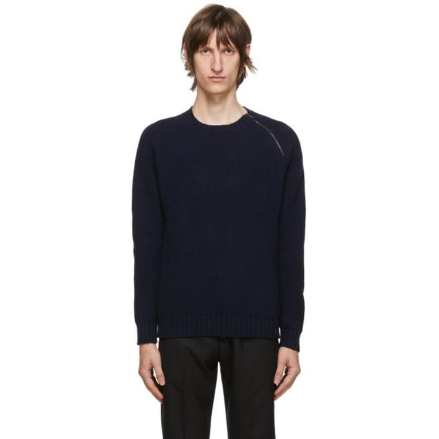 Belstaff Navy Fishermans Sweater