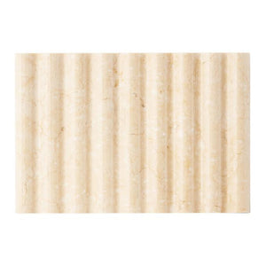 Binu Binu Beige Marble Soap Dish-BlackSkinny