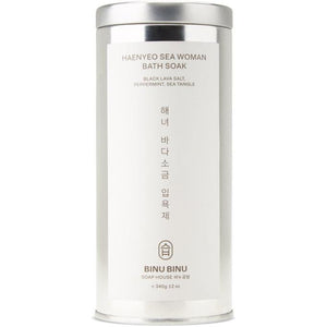 Binu Binu Haenyeo Sea Woman Bath Soak, 12 oz-BlackSkinny