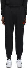 adidas Originals Black 3D Trefoil Lounge Pants - Adidas Originals Pantalon de salon 3D Trefoil 3D noir - Adidas Originals Black 3D Trefoil Lounge Pants.