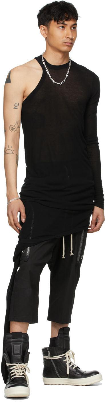Rick Owens Black Banana Ziggy Sweater