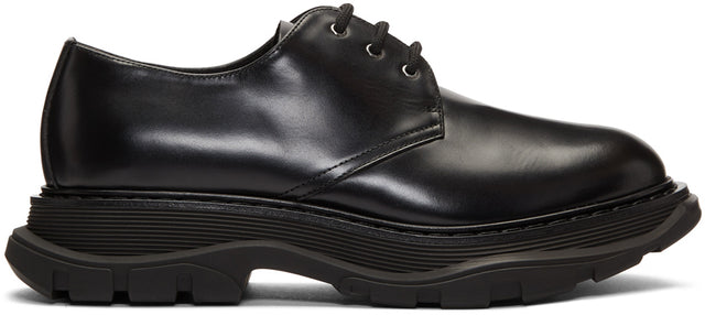 Alexander McQueen Black Beauty Derbys - Alexander McQueen Beauty Beauty Derbys - Alexander McQueen 블랙 뷰티 Derbys.