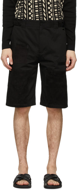 Fendi Black Bermuda Shorts - Short de Bermudes Black Fendi - 펜디 블랙 버뮤다 반바지