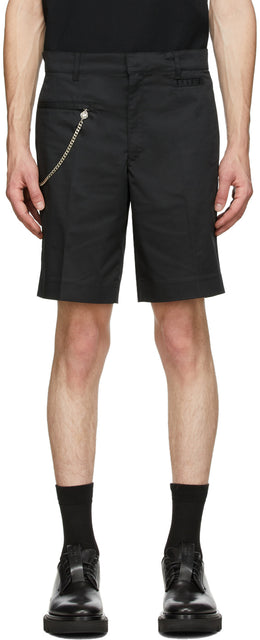 Givenchy Black Bermuda Shorts - Short de Bermudes Noir Givenchy - Givenchy Black Bermuda 반바지