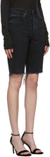 Grlfrnd Black Beverly Bermuda Shorts