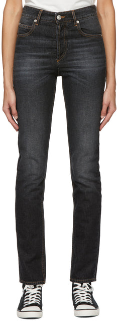 Isabel Marant Etoile Black Biliana Jeans