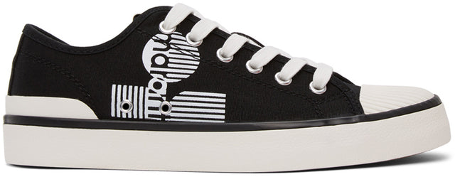 Isabel Marant Black Binkoo Low-Top Sneakers