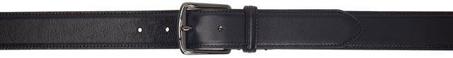 Tiger of Sweden Black Borgholm Belt - Tigre de la ceinture de Borgholm noir en Suède - 스웨덴의 호랑이 검은 borgholm belt.