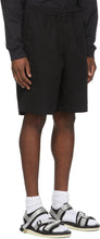 StÃ¼ssy Black Brushed Beach Shorts