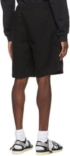 StÃ¼ssy Black Brushed Beach Shorts