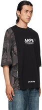 AAPE by A Bathing Ape Black Camo Logo T-Shirt