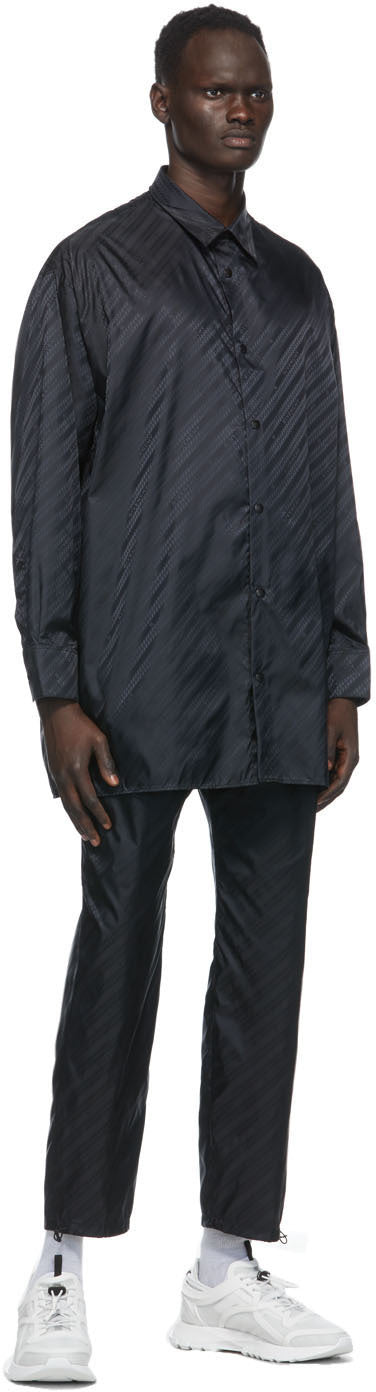 Givenchy Black Chain Oversize Shirt