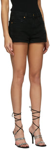 Khaite Black Charlotte Shorts