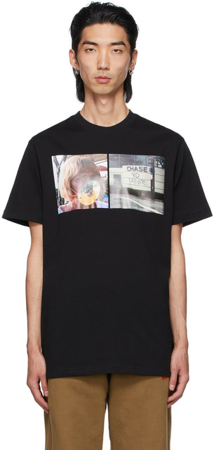 424 Black 'Chase Your Dreams' T-Shirt - 424 T-shirt noir 'Chase Ton rêves' - 424 Black 'Chase your 꿈'티셔츠