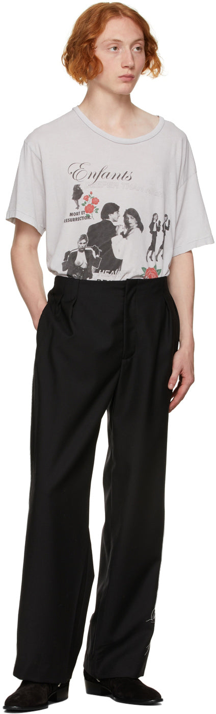 Enfants Riches DÃ©primÃ©s Black Christ Compels Trousers