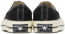 Converse Black Chuck 70 Low Sneakers
