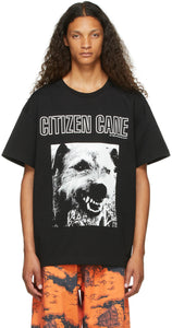 Vyner Articles Black 'Citizen Cane' T-Shirt - VYNER Articles T-shirt Black 'Citizen Cane' - Vyner 기사 흑인 '시민 지팡이'티셔츠