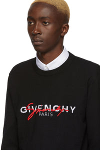 Givenchy Black Classic Signature Sweater