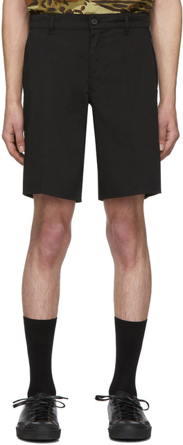 Givenchy Black Classic Stretch Shorts - Short d'étirement classique noir de Givenchy - GIVENCHY 블랙 클래식 스트레치 반바지