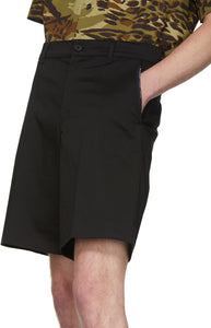Givenchy Black Classic Stretch Shorts