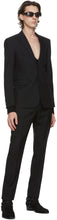Saint Laurent Black Classic Suit