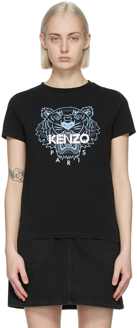 Kenzo Black Classic Tiger T-Shirt - T-shirt de tigre classique de Kenzo noir - 켄조 블랙 클래식 타이거 티셔츠