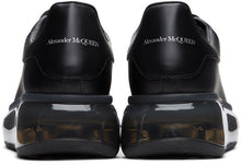 Alexander McQueen Black Clear Sole Oversized Sneakers