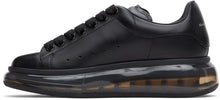Alexander McQueen Black Clear Sole Oversized Sneakers