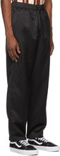 Opening Ceremony Black Coated Gathered Lounge Pants