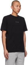 1017 ALYX 9SM Black Collection Name T-Shirt
