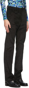 Paco Rabanne Black Corduroy Trousers