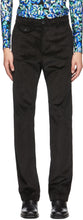 Paco Rabanne Black Corduroy Trousers - Pantalon velours côtelé noir Paco Rabanne - 파코 라바 넷 블랙 코듀로이 바지