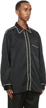 Nicholas Daley Black Cotton Standard Shirt