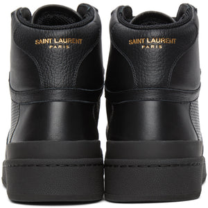Saint Laurent Black Court Classic SL/10H Sneakers