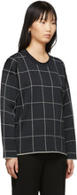 3.1 Phillip Lim Black Cropped Jersey Roll Pullover