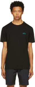 Boss Black Curved T-Shirt - T-shirt incurvé noir Boss - 보스 블랙 곡선 티셔츠