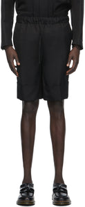 Opening Ceremony Black Deep Cuff Shorts - Cérémonie d'ouverture Short de brassard noir noir - 개회식 검정 깊은 커프스 반바지