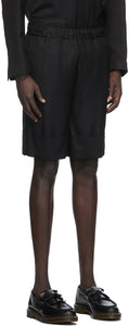Opening Ceremony Black Deep Cuff Shorts