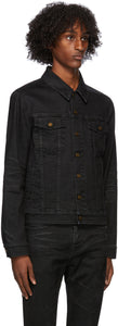 Saint Laurent Black Denim Classic Jacket
