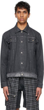 Youths in Balaclava Black Denim 'Godstar' Jacket - Jeunesse à Balaclava Black Denim 'Godstar' Veste - Balaclava Black Dim 'Godstar'재킷의 청소년