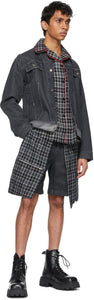 Youths in Balaclava Black Denim 'Godstar' Jacket