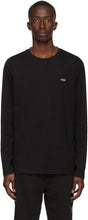 Hugo Black Derol212 Long Sleeve T-Shirt - T-shirt à manches longues Hugo Noir Derol212 - Hugo Black Derol212 긴 소매 티셔츠