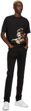 Givenchy Black Destroyed Slim-Fit Jeans