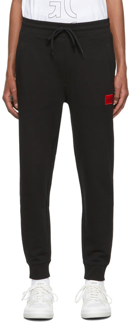 Hugo Black Doak212 Lounge Pants - Pantalon de salon Hugo Noir Doak212 - Hugo Black Doak212 라운지 바지